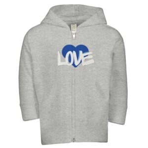 Kids Zip Fleece Hoodie | Rabbit Skins Love Series by We The Plug Fall 2024